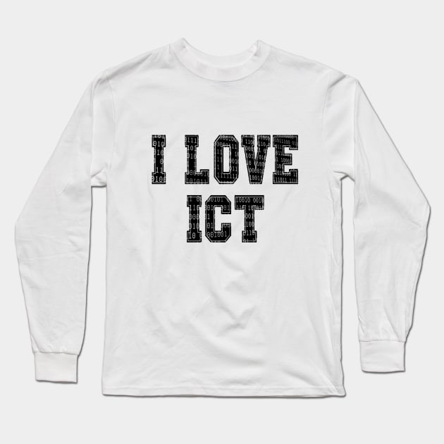 I love ICT Long Sleeve T-Shirt by lengocqui